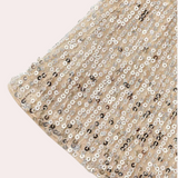 Elegante zomertop voor dames met glitter