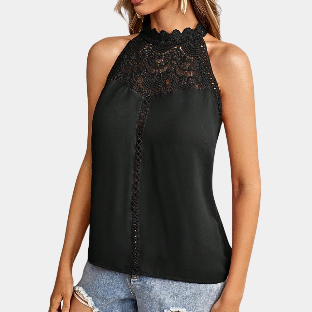 Elsie™ Dames Mouwloze Top