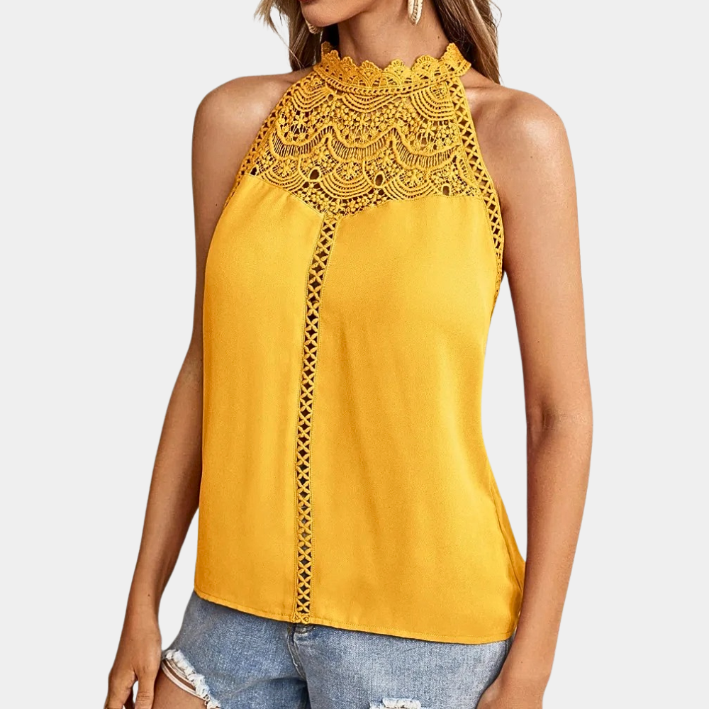 Elsie™ Dames Mouwloze Top