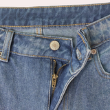 Flora™  Dames Cropped Straight Leg Jeans