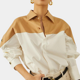 Jessica™ Dames Colorblock Blouse
