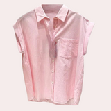 Wilhelmina™ Mouwloze Dames Blouse