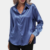 Jennifer™ Dames Satijnen Blouse