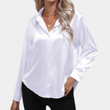 Jennifer™ Dames Satijnen Blouse