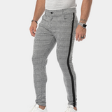 Toon™ Heren Geruite Slim Fit Broek