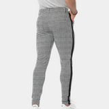Toon™ Heren Geruite Slim Fit Broek
