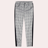 Toon™ Heren Geruite Slim Fit Broek