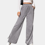 Clara™ Dames Ribfluwelen Loungebroek