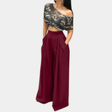 Victoria™ Dames Elegante Palazzo Broek