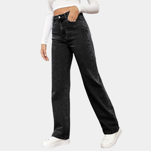 Emma | Hoge Taille Rechte Jeans