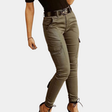 Luna™ Dames Slim Fit Cargo Broek