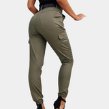 Luna™ Dames Slim Fit Cargo Broek