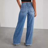 Emilia™ Dames Wide Leg Jeans
