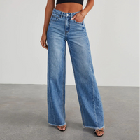 Emilia™ Dames Wide Leg Jeans