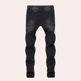 Jasper™ Heren Skinny Jeans met Verfspatten