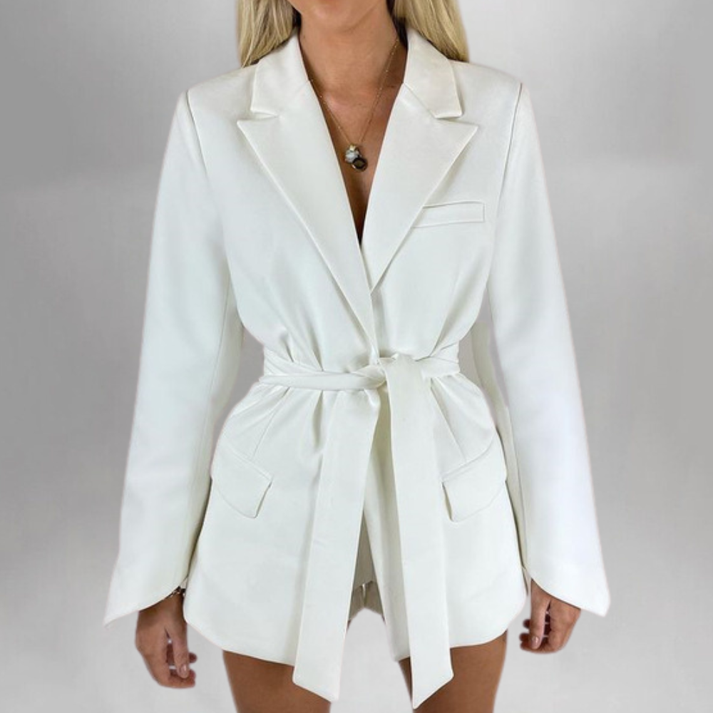Yara-Lynn™ Dames Getailleerde Blazer