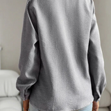 Blouse™ met Ruches | Lichtgewicht Katoen | Tijdloos en Elegant