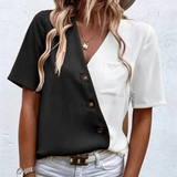 Caroline™ Dames Colorblock Blouse