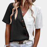 Caroline™ Dames Colorblock Blouse