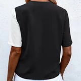 Caroline™ Dames Colorblock Blouse