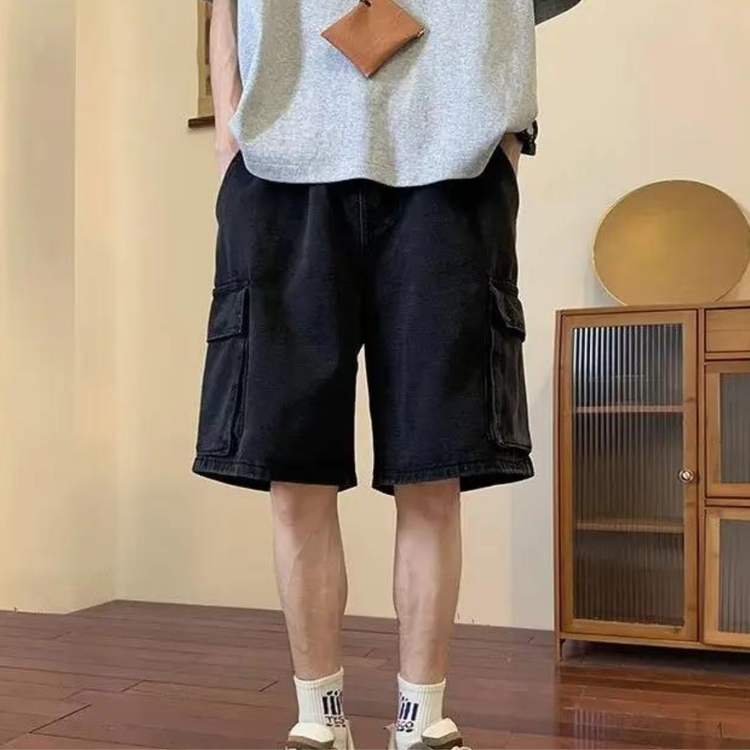 Harrison™ Baggy Denim Cargoshort