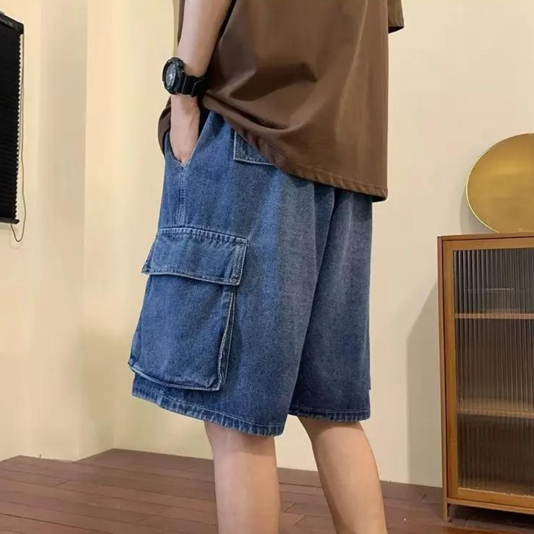 Harrison™ Baggy Denim Cargoshort