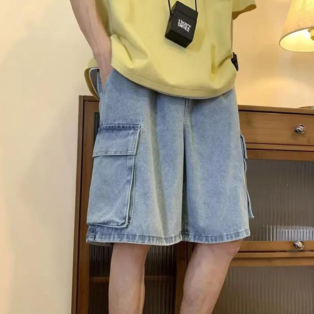 Harrison™ Baggy Denim Cargoshort