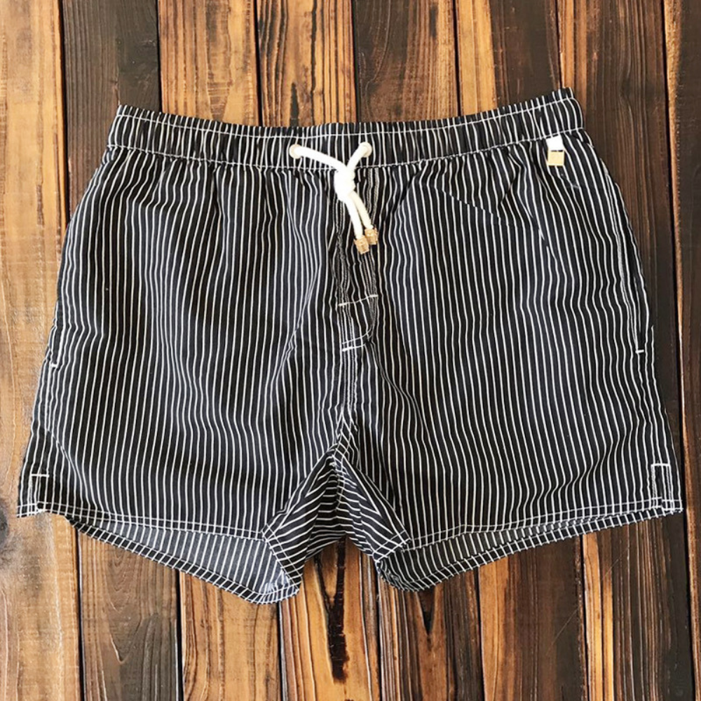 Elina™ Heren Gestreepte Zwemshort