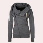 Carlijn™ Warme Hoodie met Kruiskraag voor Dames