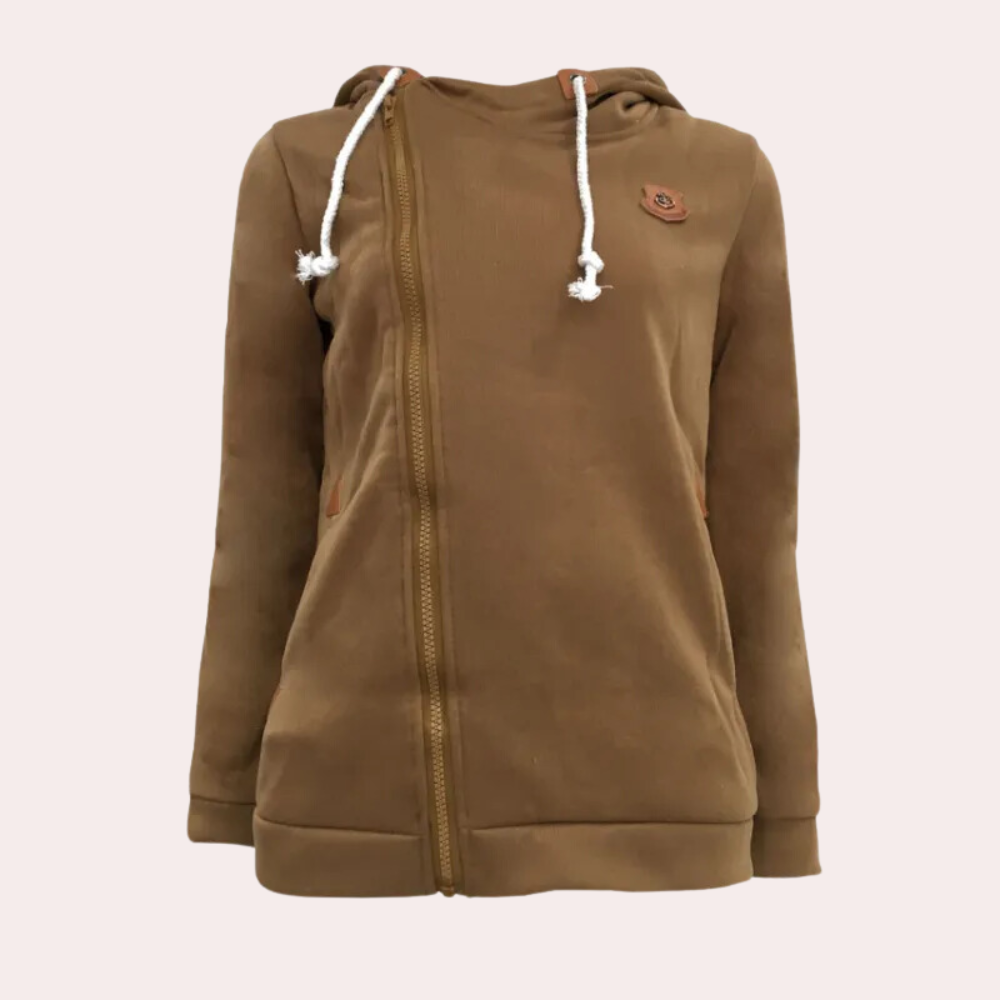 Warme™ Hoodie met Kruiskraag voor Dames