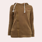 Carlijn™ Warme Hoodie met Kruiskraag voor Dames