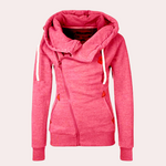 Carlijn™ Warme Hoodie met Kruiskraag voor Dames