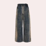 Unisex™ Denim Wide Leg Broek