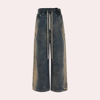 Unisex™ Denim Wide Leg Broek