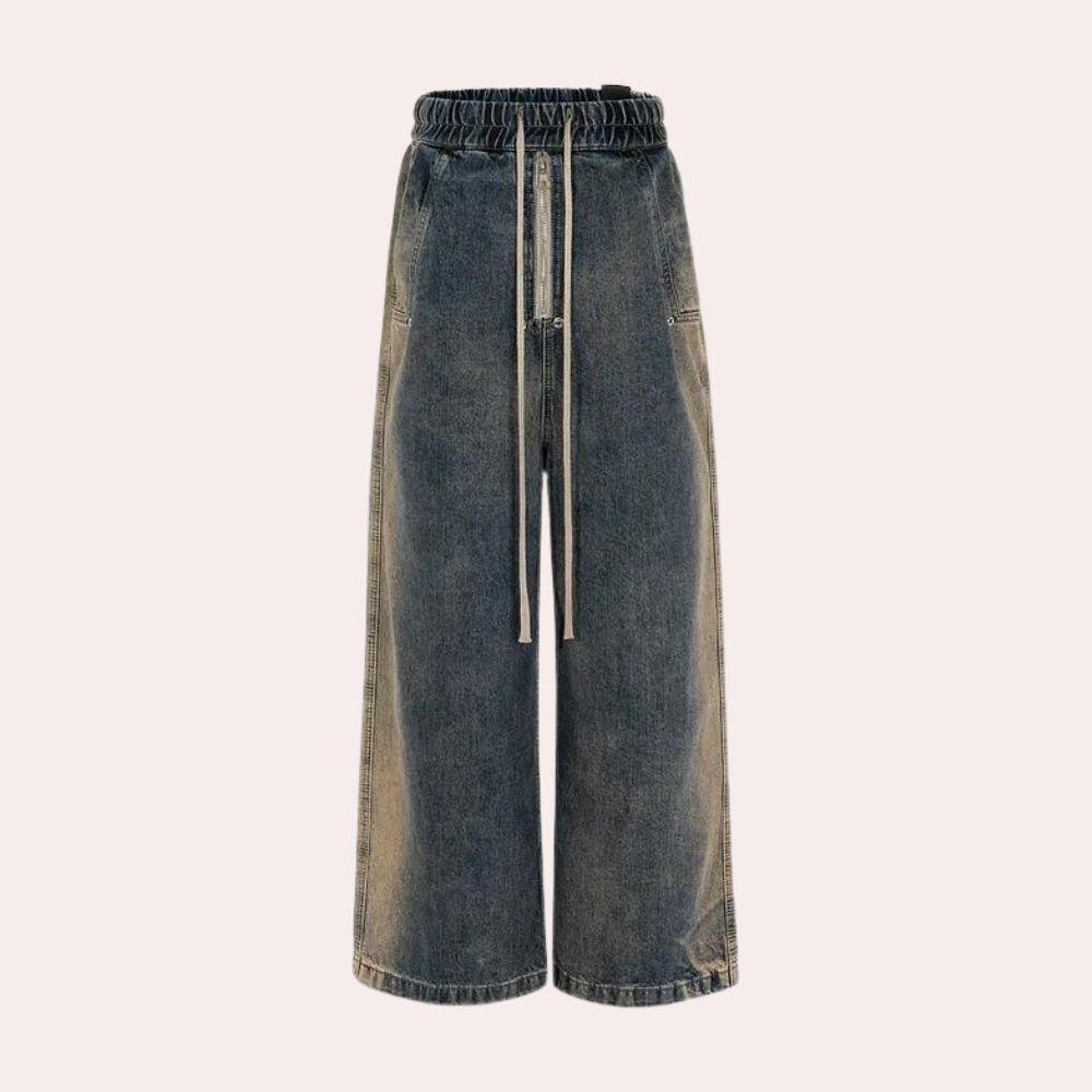 Unisex™ Denim Wide Leg Broek