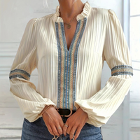 Jasmijn™ Boho Stijl Damesblouse