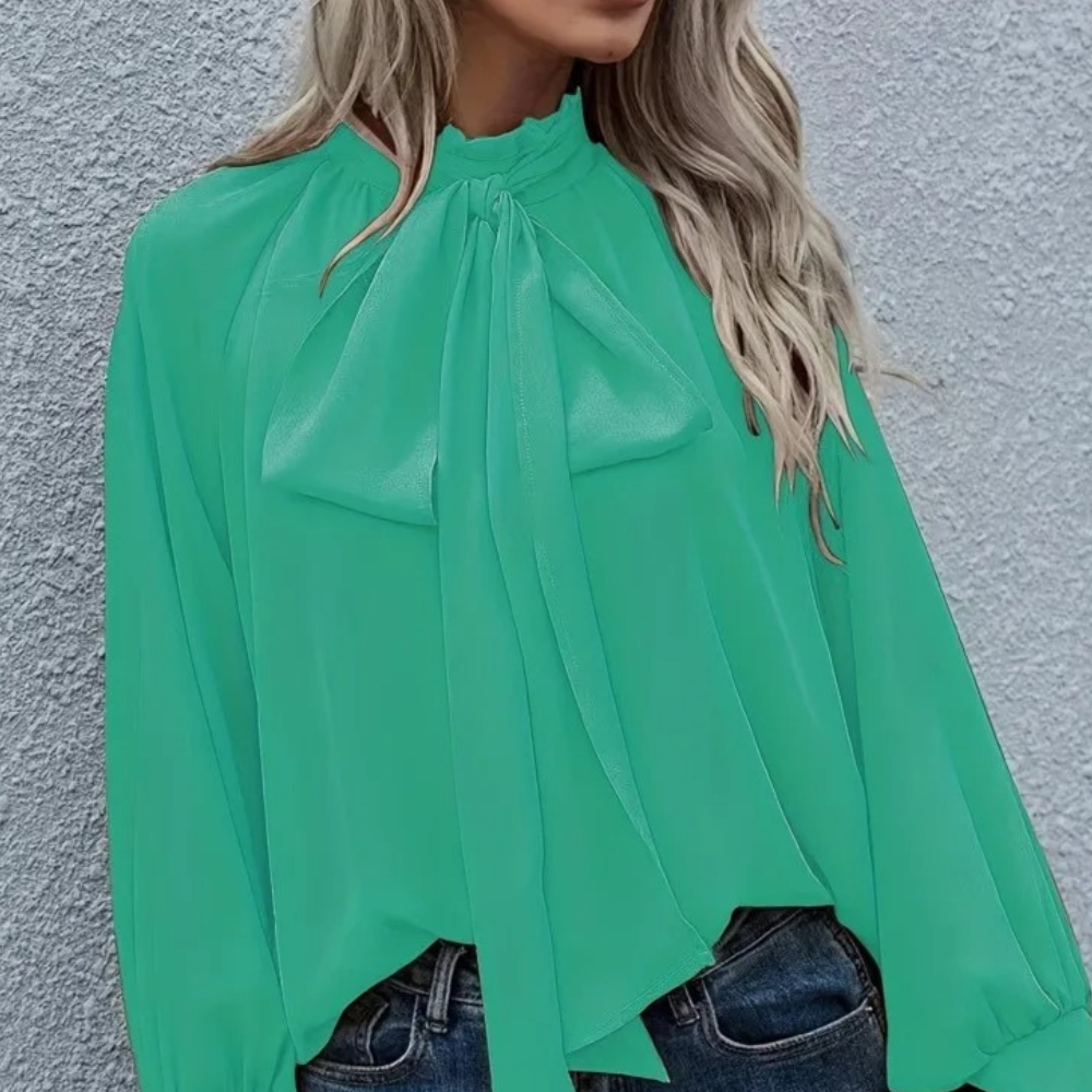 Tamsin™ Elegante Damesblouse met Strik