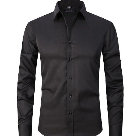 Vincenzo & Co | Kreukvrij stretch Overhemd voor heren