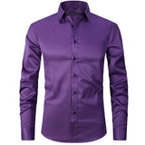 Vincenzo & Co | Kreukvrij stretch Overhemd voor heren