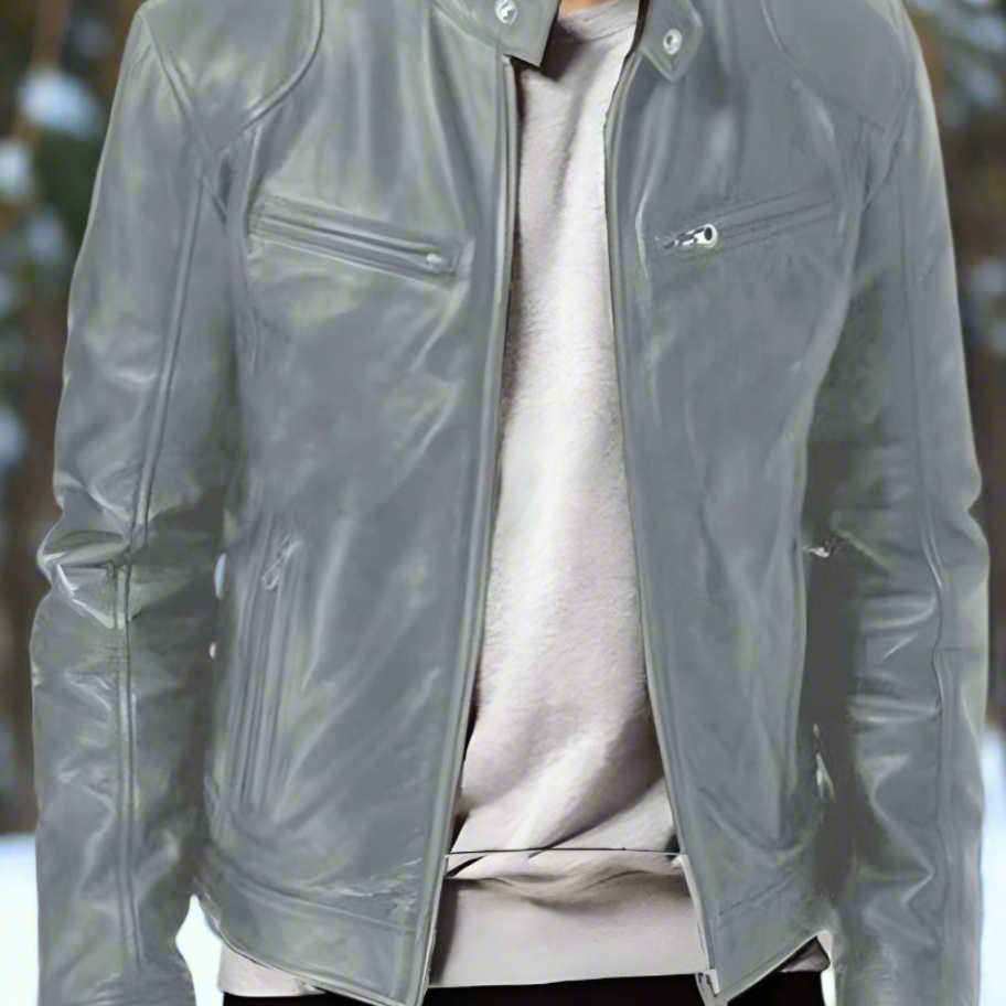 Ruben™ Stijlvolle Leren Jas voor Heren