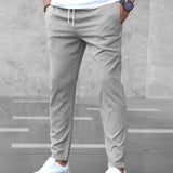 Atlden | Slim Fit Joggingbroek met Tunnelkoord
