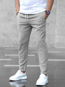 Atlden | Slim Fit Joggingbroek met Tunnelkoord