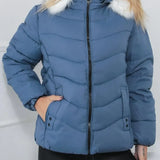 Eliane™ Warme Gewatteerde Winterjas