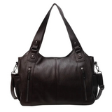 Liv™ Dames Leren Schoudertas