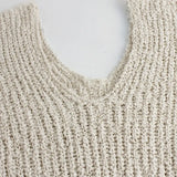 Fenna™ Off-Shoulder Grofgebreide Trui