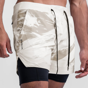 Carter™ Heren 2-in-1 Sportshort