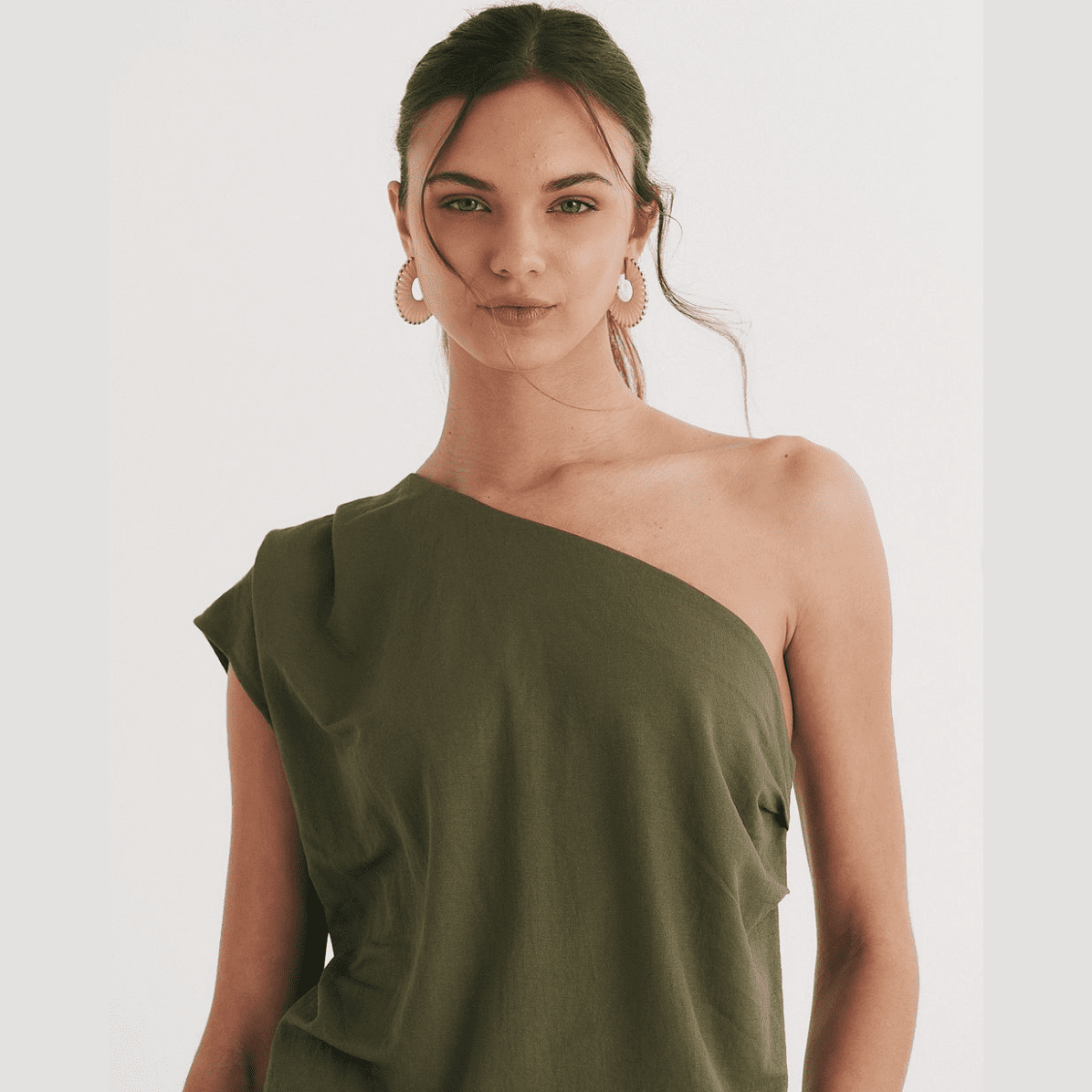 Sienna | One-Shoulder Top met een casual snit