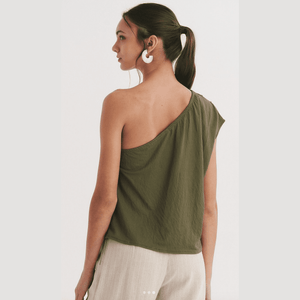 Sienna | One-Shoulder Top met een casual snit