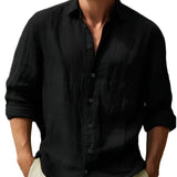Dion™ Heren Linnen Overhemd