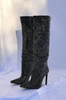 Chloé | Luxe Overknee-Stiefels met Strassdetails